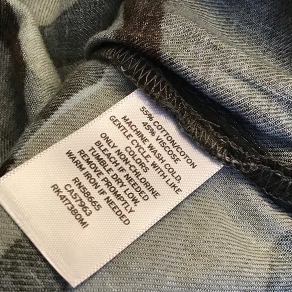 Susina‎ camoflauge button down long sleeve shirt - Picture 8 of 8